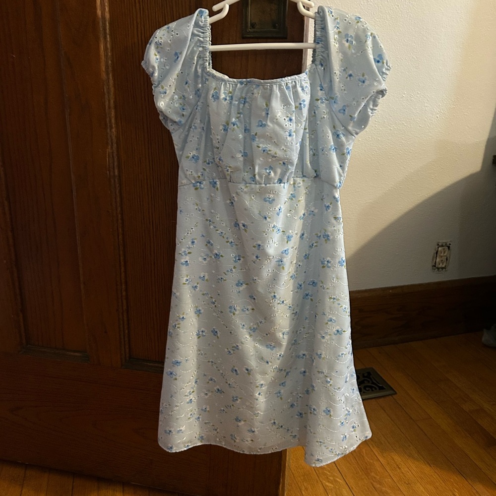 Jayne Copeland Blue  Dress